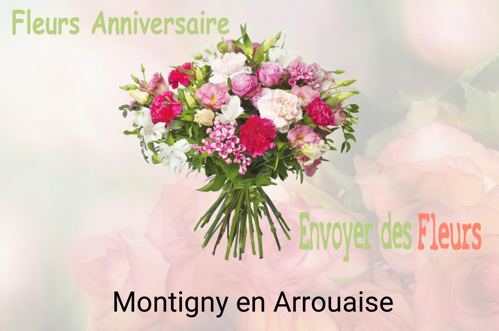 Bouquet de fleurs d’anniversaire livré à Montigny-en-Arrouaise